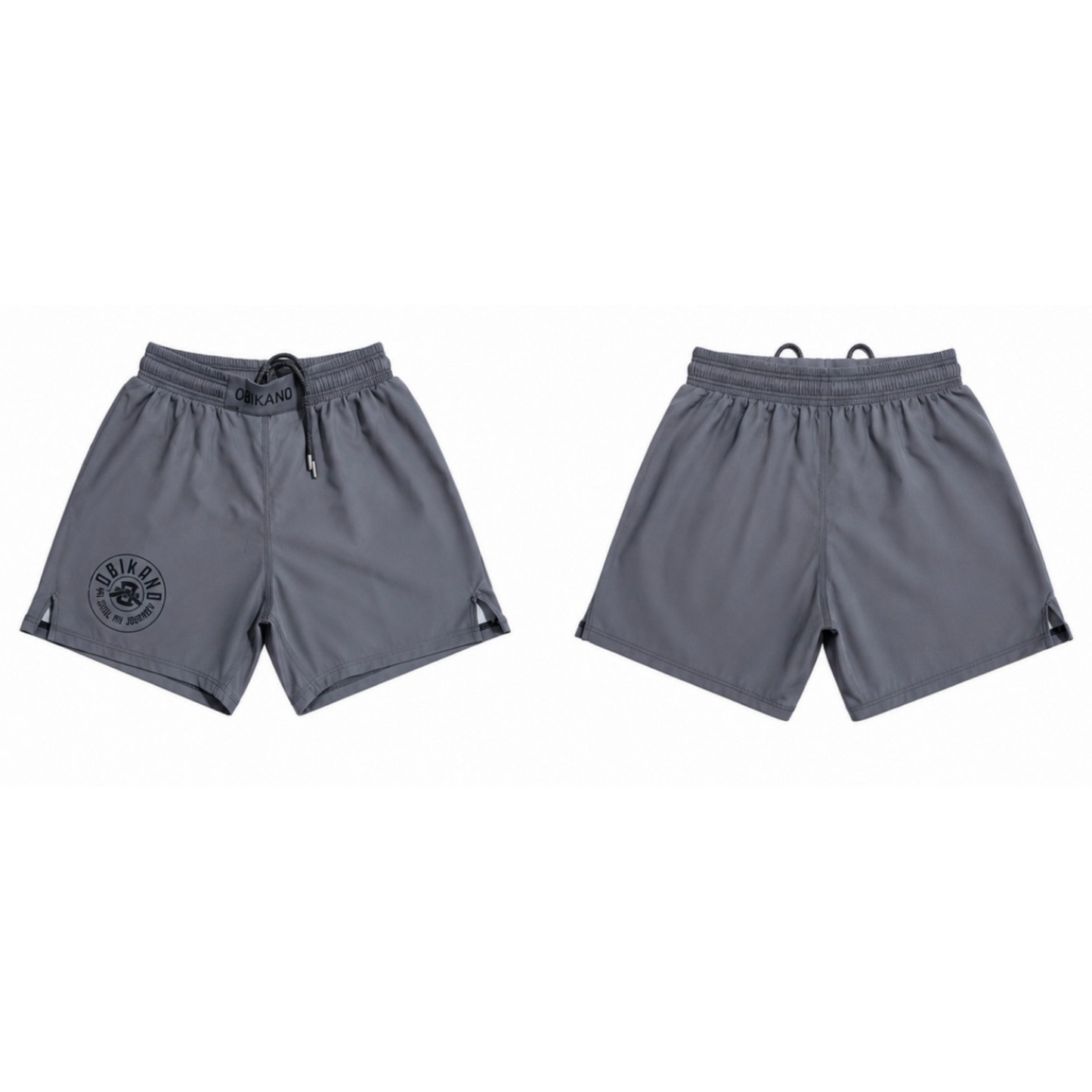STEALTH GREY GRAPPLING SHORTS