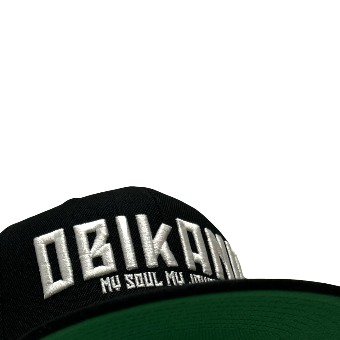 OBIKANO BLACK SNAPBACK