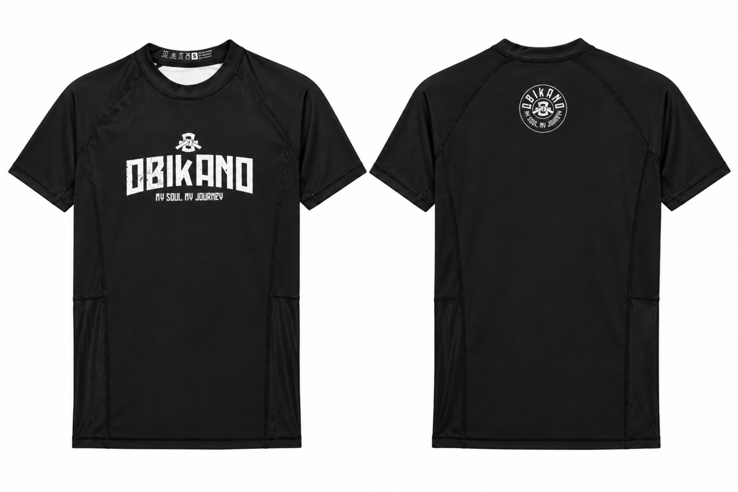 OBIKANO BLACK RASHGUARD