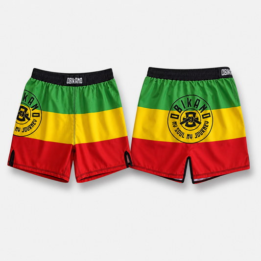KIDS ONE MAT ONE LOVE GRAPPLING SHORTS