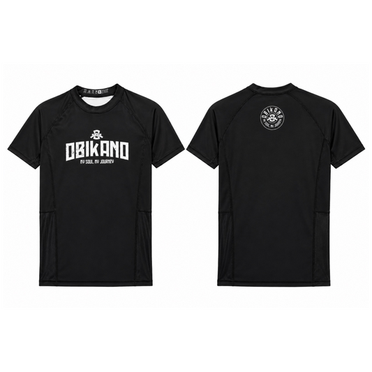 OBIKANO BLACK RASHGUARD